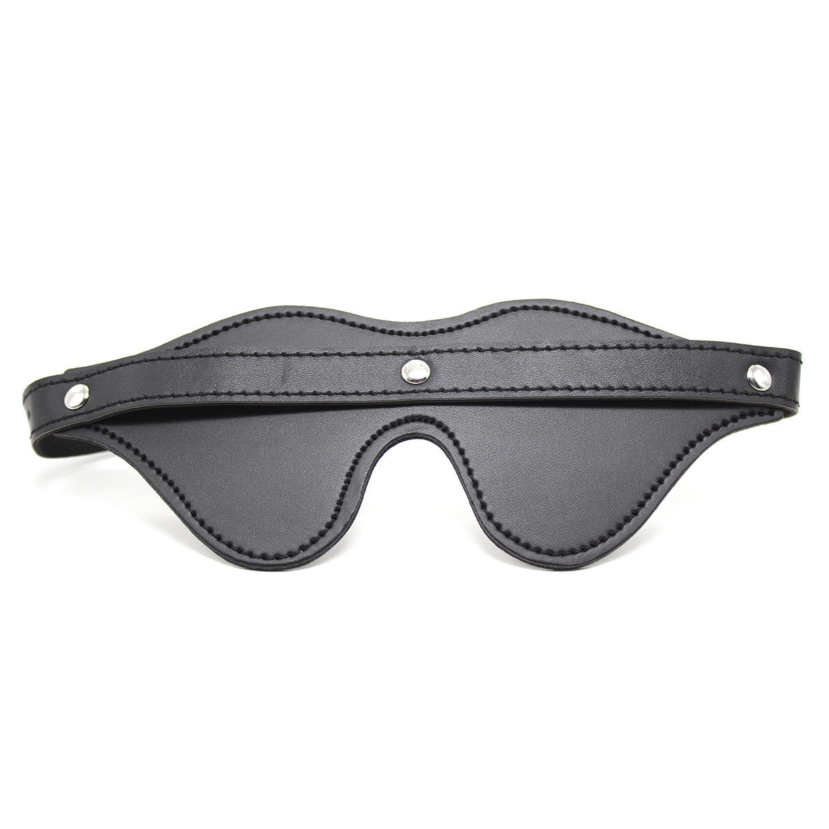 Adult Leather Pin-button Eye Mask