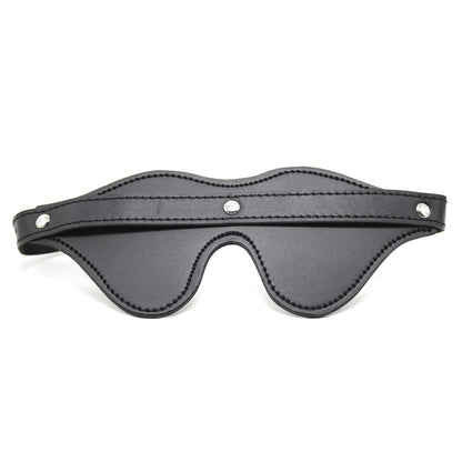 Adult Leather Pin-button Eye Mask