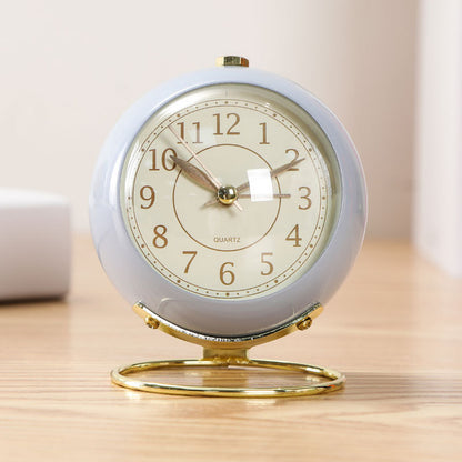 Simple And Silent Bedside Tabletop Lazy Clock