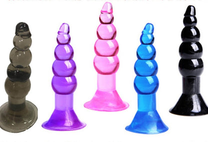 Even beaded acupuncture anal plug anal plug couple sex toys adult fun supplies
