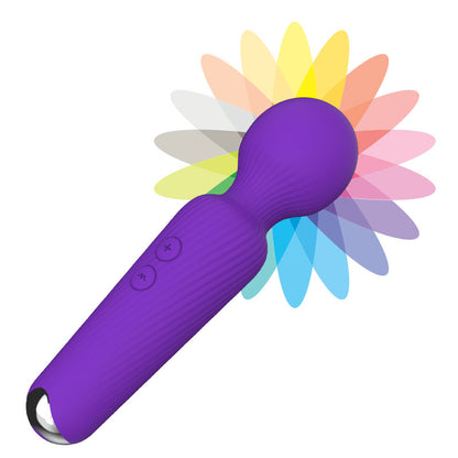 Female Vibrator AV Massage G Spot Masturbator Powerful Vibration Waterproof Silicone Female Sex Appliance