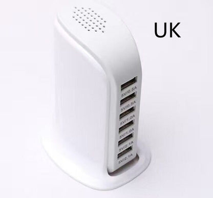 30W Vertical Universal Multi Port USB Charger