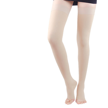 Mid-Cut Romper With Covered  Toe Compression Socks