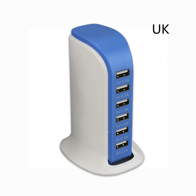 30W Vertical Universal Multi Port USB Charger