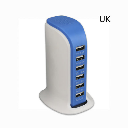 30W Vertical Universal Multi Port USB Charger