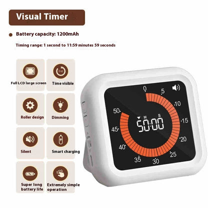 Visual Mute Time Manager Self-discipline Alarm Clock
