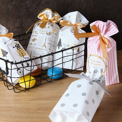 Christmas gift bag drawstring bag