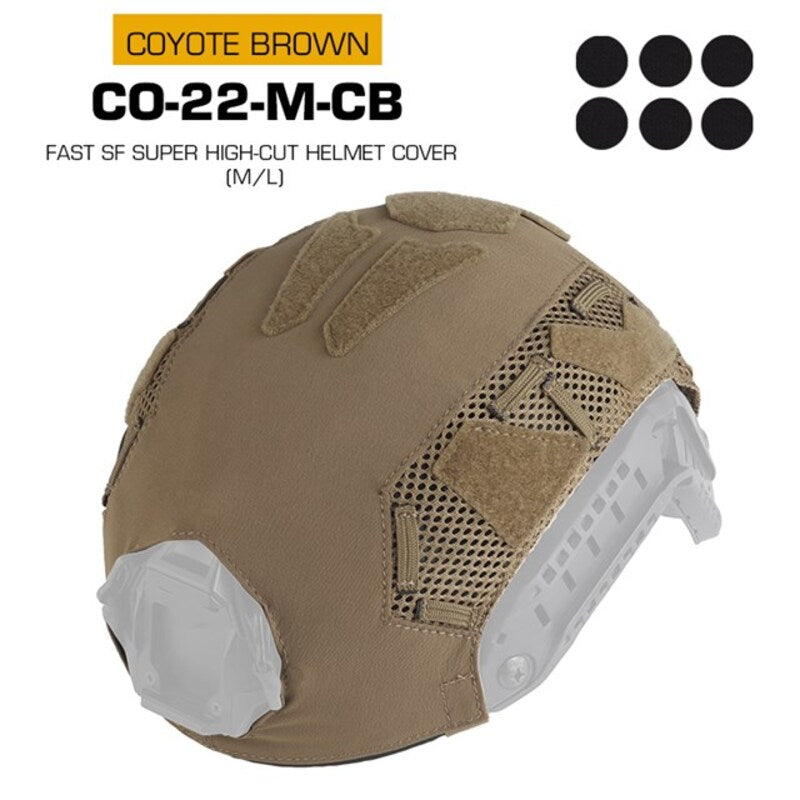 FAST SF Ultra-high Cut Camouflage Helmet Cover (Medium Size, M)