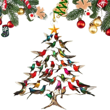 Hummingbird Christmas Tree Hanging Decorations
