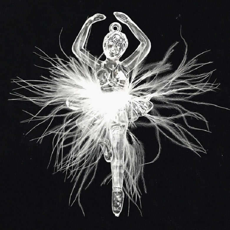 Christmas Tree Pendant Acrylic Ballet Dancing Girl