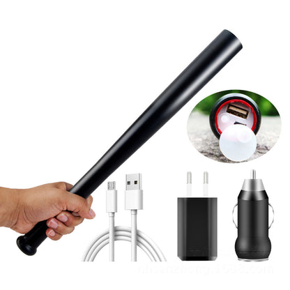 Powerbank Led Bulbs Flashlight Torch Built In 18650 Rechargable Battery