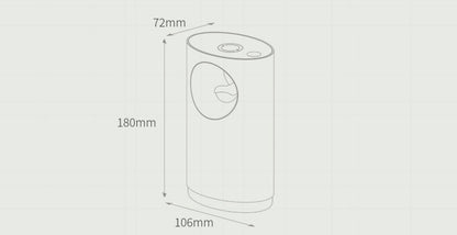 Household bedroom mute analog humidifier