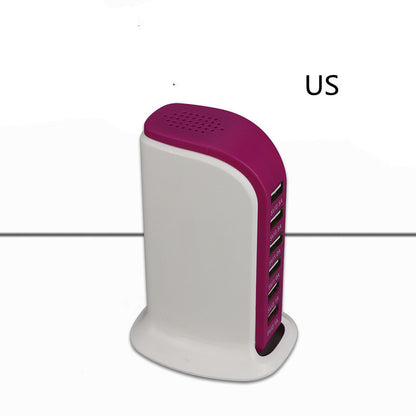 30W Vertical Universal Multi Port USB Charger
