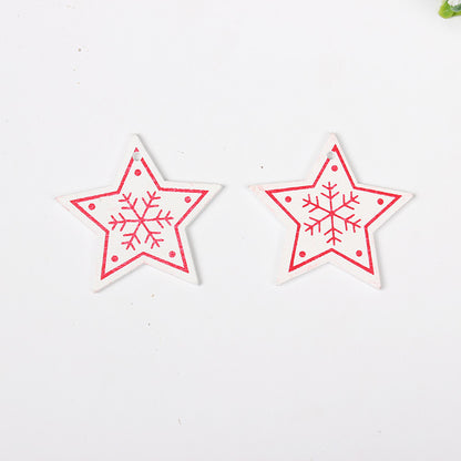 Creative wooden Christmas gift ornaments