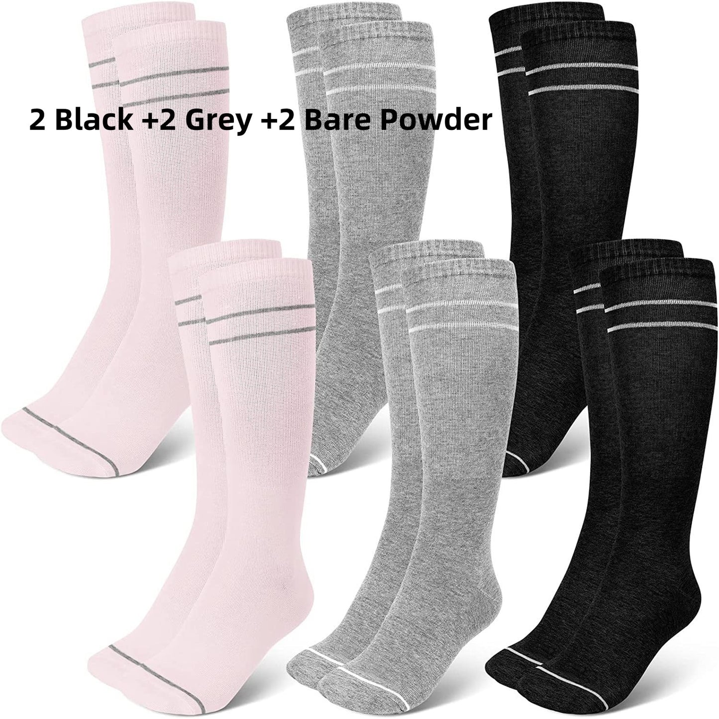Pregnant Women Elastic Compression Mid-calf Calf Socks Female Skipping Rope Elastic Cycling