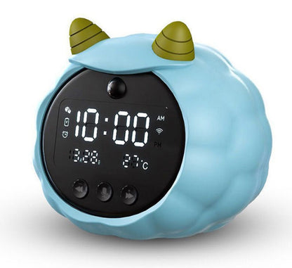 Multifunctional Smart Alarm Clock Voice Dialogue Human Body Induction