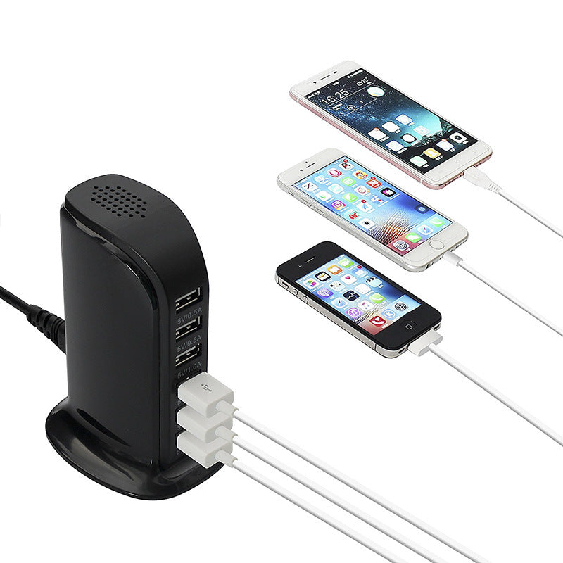 30W Vertical Universal Multi Port USB Charger
