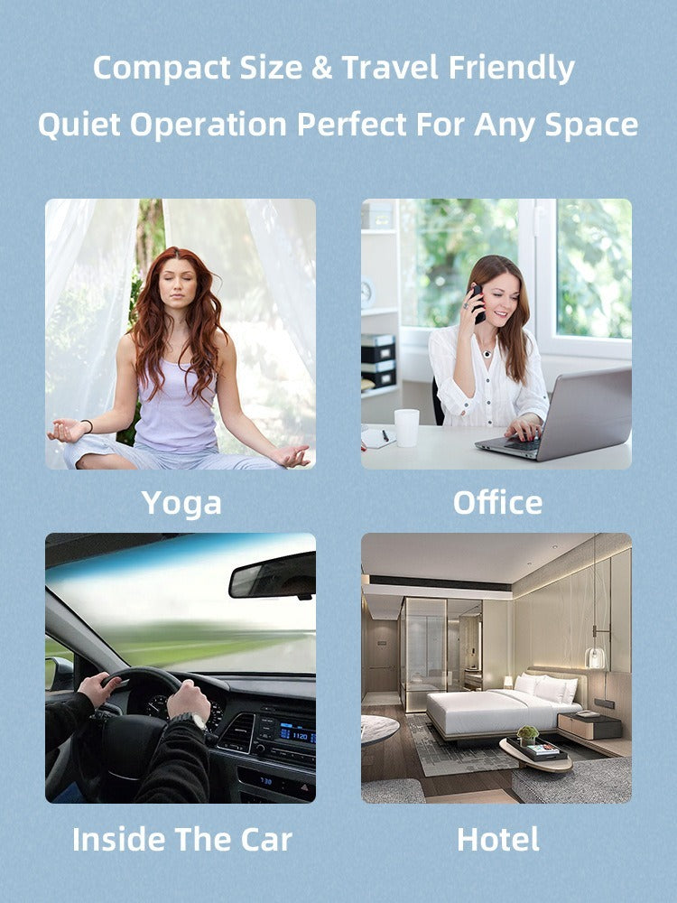 Car Air Freshener Diffuser With High Mist Output, Rechargeable, Automatic Fragrance Sprayer