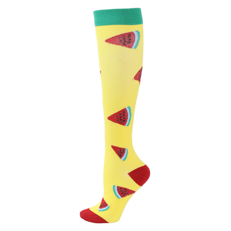 Sports Compression Socks Pattern Stretch Stockings
