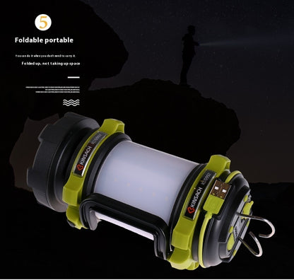 Portable LED Searchlight Outdoor Strong Light Charging Power Torch