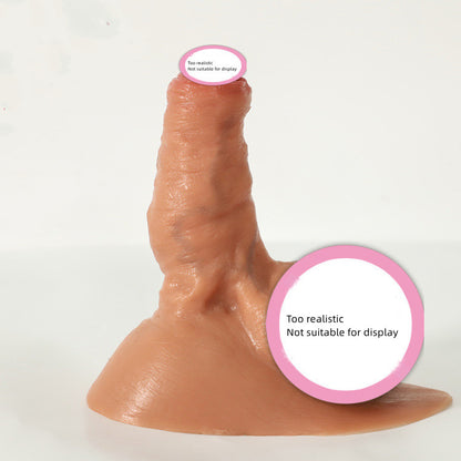 Wanyi Penis Set Men's Exotic Condom Sex Toy Set Adult Supplies Penis Set Foreskin Blocking Ring Bold Lengthened