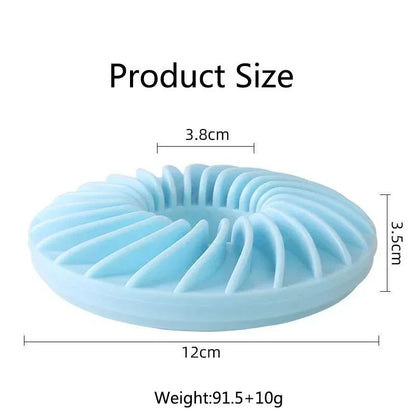 Soft Round TPR Leakage Food Pet Toy Interactive Puppy Feeder Teether Dog Slow Feeding Puzzle Entertainment For Puppy Toys