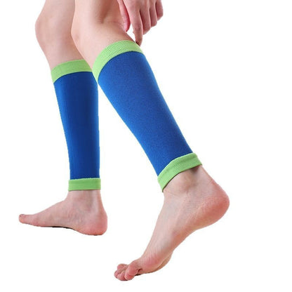 Marathon Cross-country Running Basketball Sports Color Matching Compression Calf Socks