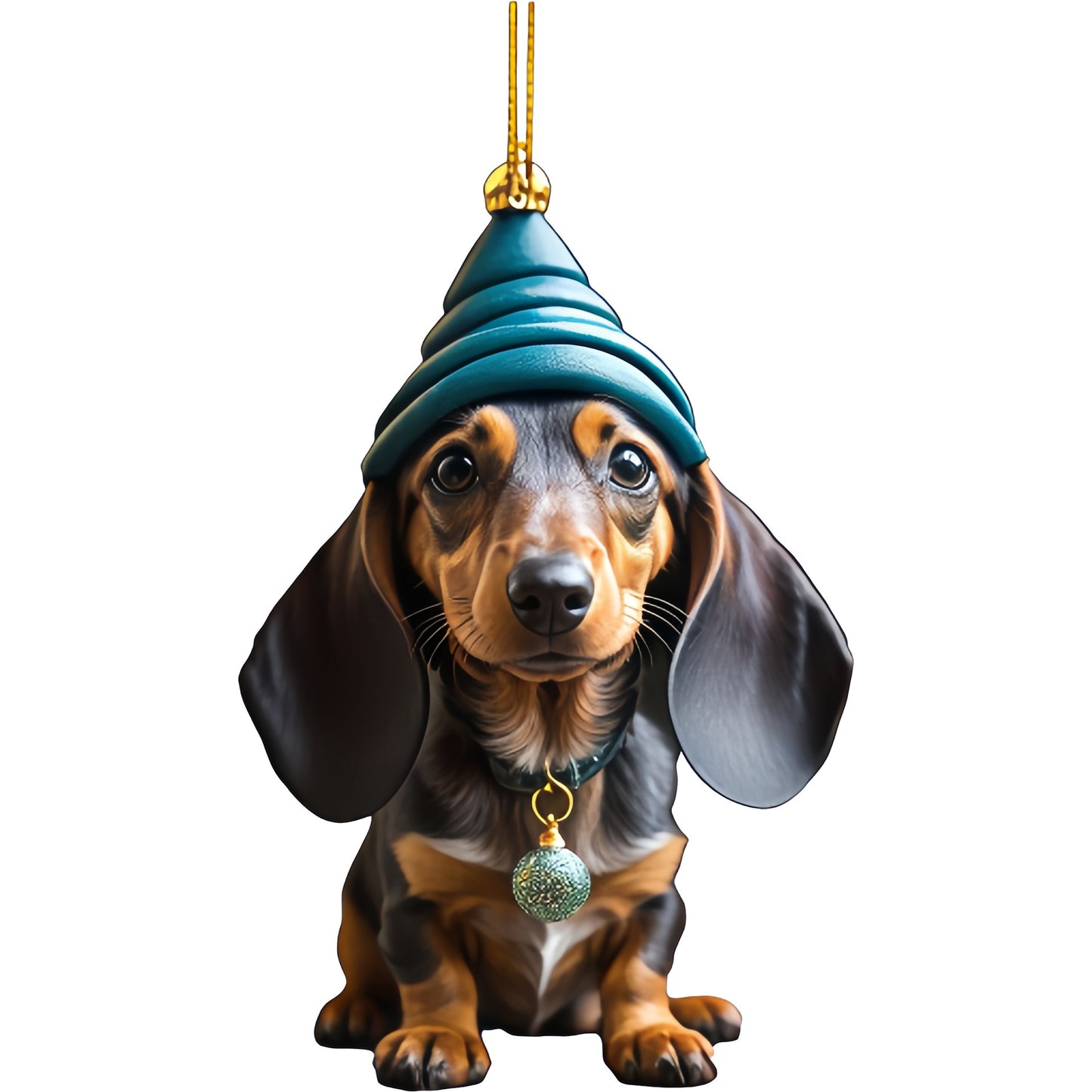 Christmas Tree Pendant Acrylic Ornaments Inside Car