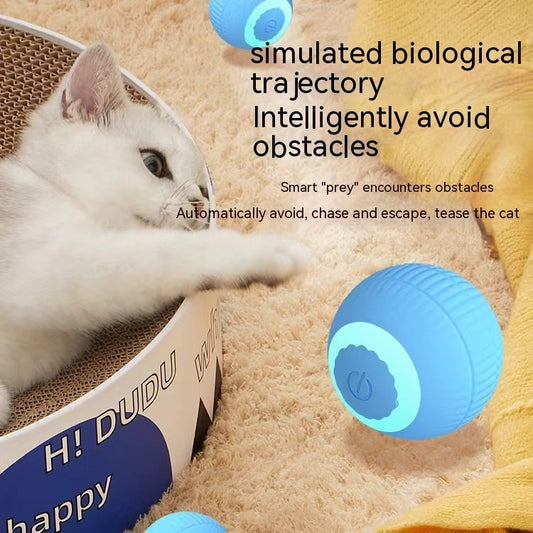 Pet Supplies Gravity Rolling Cat Teasing Ball