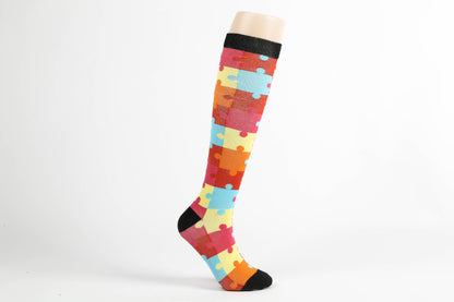 Outdoor Sports Long Tube Elastic Compression Socks