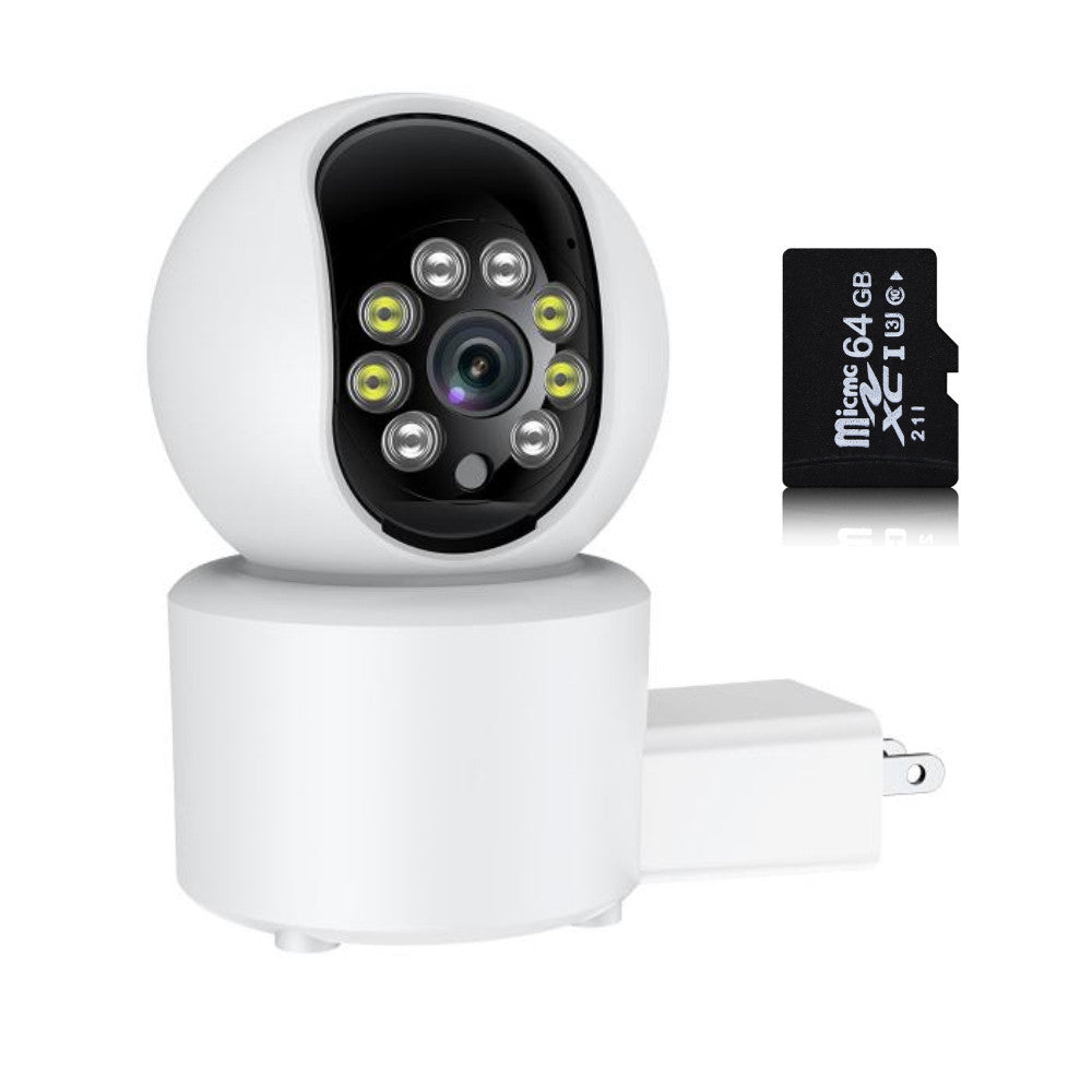 Wireless Night Vision Full Color Home Indoor Monitoring 360 Degree Wifi Graffiti Camera
