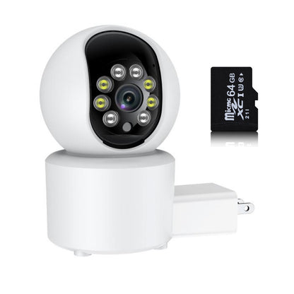 Wireless Night Vision Full Color Home Indoor Monitoring 360 Degree Wifi Graffiti Camera