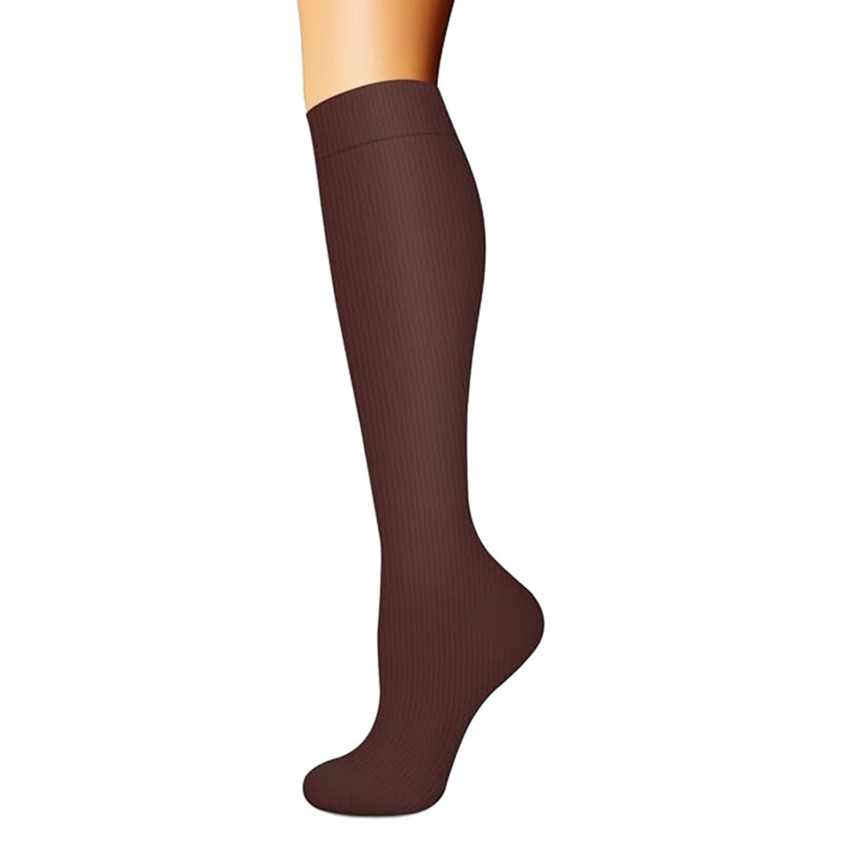 Women's Simple Printed Sports Calf Compression Stockings