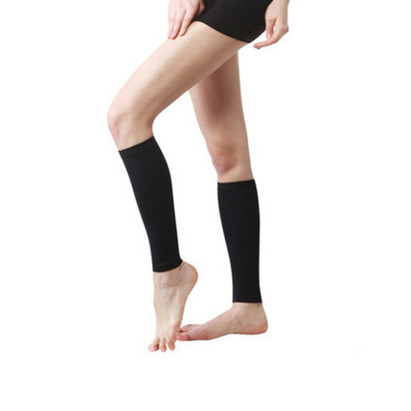 Marathon Cross-country Running Basketball Sports Color Matching Compression Calf Socks
