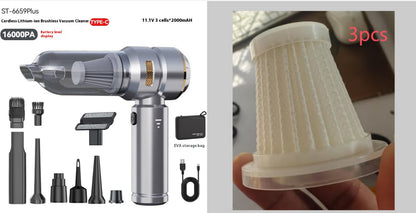 Suction And Blowing Dual-purpose Small Mini Handheld Car Cleaner