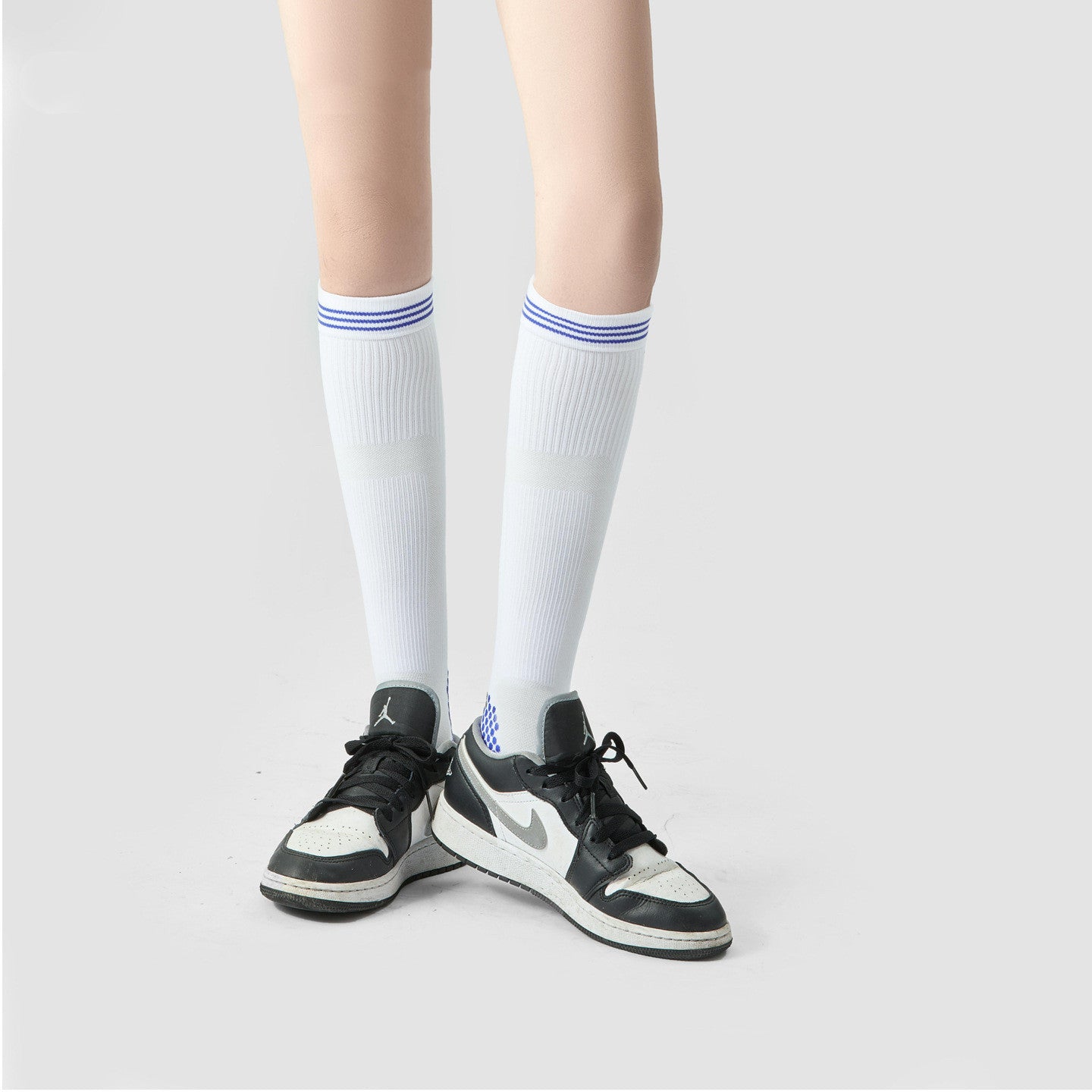 Fitness Sports Compression Socks Female Calf Yoga Towel Massage