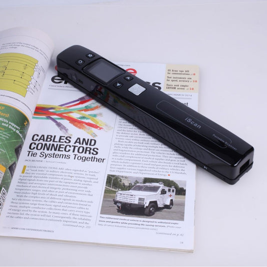 Mini Handheld Wireless Scanner Scanning Machine Editable