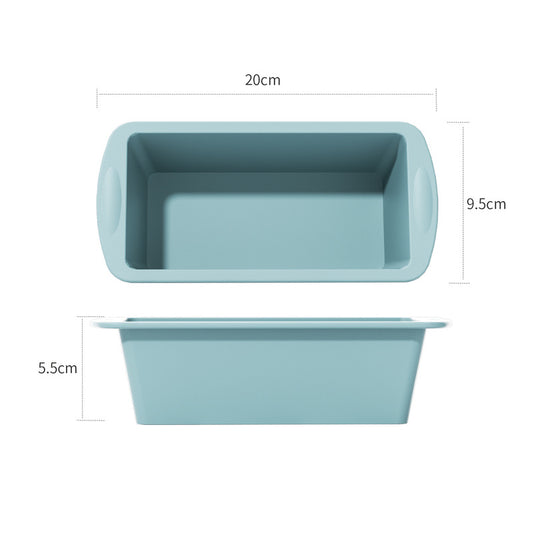 Silicone baking molds (rectangle/mini loaf/bread toast)，Non-stick, easy release，Kitchen/pastry tool
