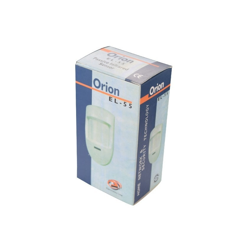 EL-55 Wired Detector Wall-mounted Dual-element Body Inductor Infrared Alarm