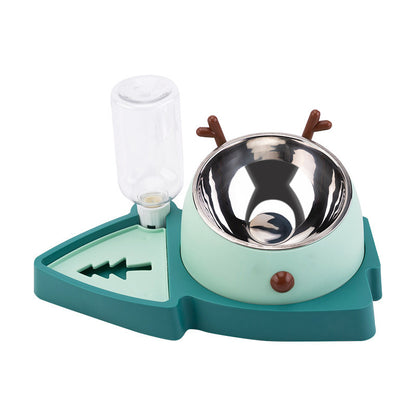 Pet Bowl Pet Feeding Bowl Slow Feeding Bowl Pet Feeding Equipment Dog Bowls Ant Automatic Bowl Dog Slow Feeder Bowl Dog Slow Feeder Dish Detachable Water Tray Dog Food Bowl Plastic