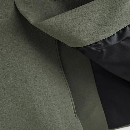 Spring Women's Suit Collar Woven Vest