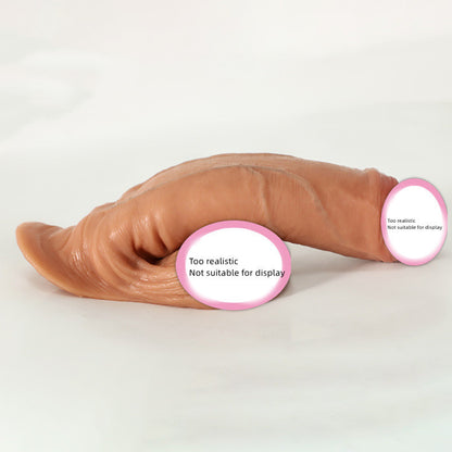 Wanyi Penis Set Men's Exotic Condom Sex Toy Set Adult Supplies Penis Set Foreskin Blocking Ring Bold Lengthened