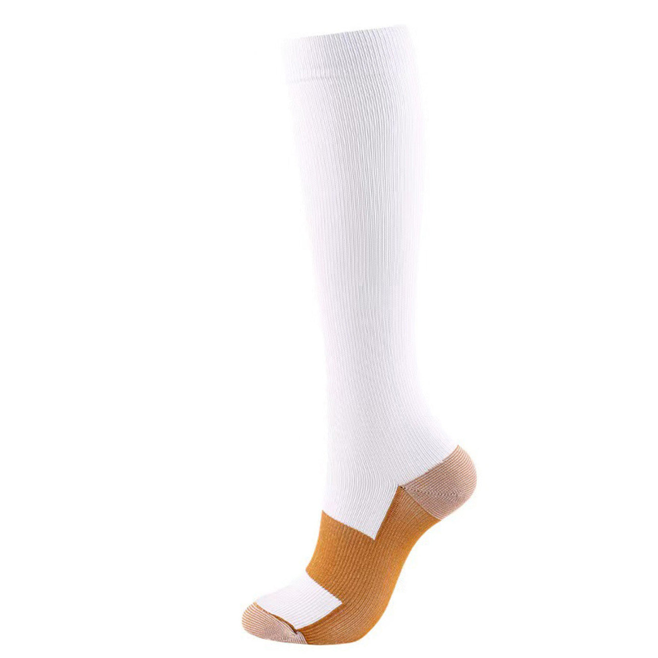 Women's Simple Printed Sports Calf Compression Stockings