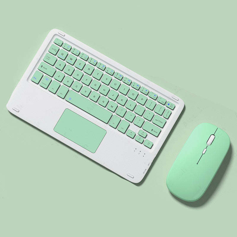 Mute Wireless Mouse With Touch Keyboard