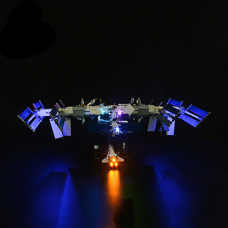 Kyglaring LED Light Up Kit For 21321 Ideas Series Space-Station-Set Toys
