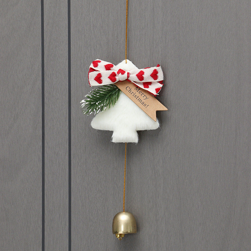 Nordic Style Christmas Decoration Pendant Vehicle Bell