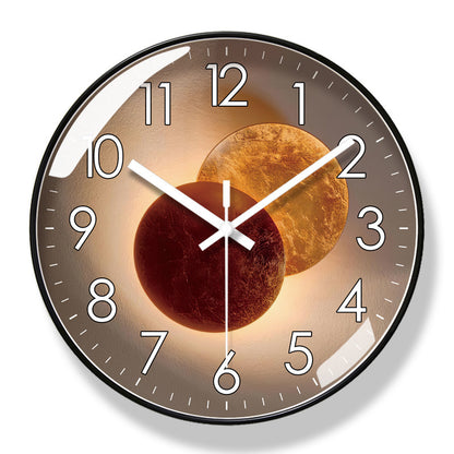 Living Room American Light Luxury Noiseless Clock