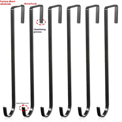 Garland Hook Retractable Christmas Decorative Door Rear Hook Metal Iron Hook Christmas Iron Hook