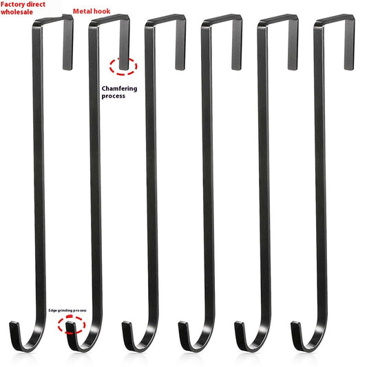 Garland Hook Retractable Christmas Decorative Door Rear Hook Metal Iron Hook Christmas Iron Hook