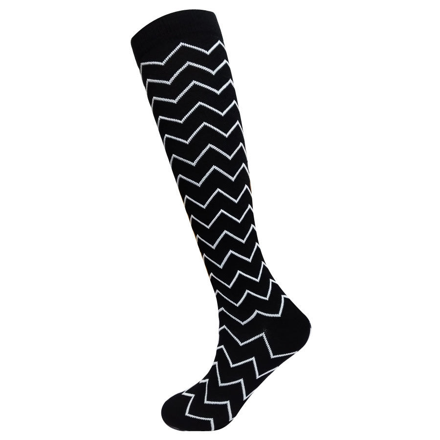 Compression Elastic Stockings Sports Socks Beautiful Leg Socks